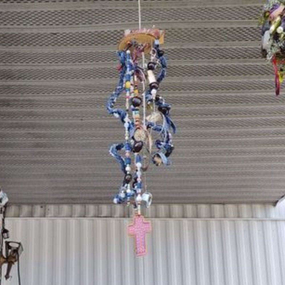 Fall Whimsical Tree Mobile Chandelier Windchime